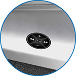 Controllo volume e canale audio