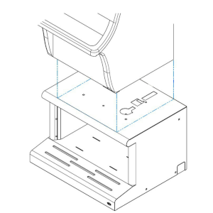Foratura del piano per fissaggio slot su richiesta